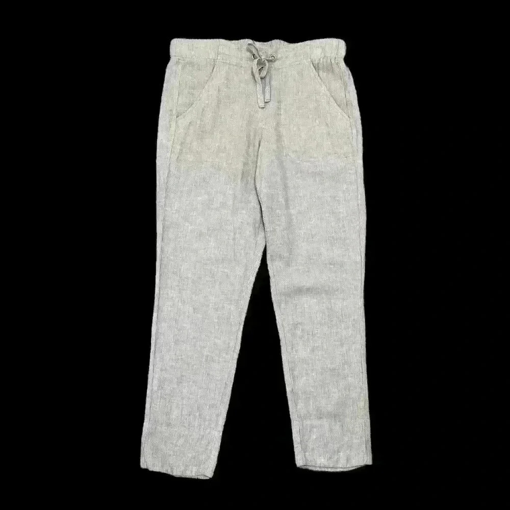 VAN HEUSEN Linen Blend Stretchy Waistband Pants